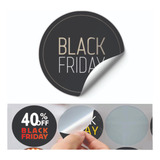 Adesivo Black Friday 5x5cm 100 Unidades Modelos Diversos