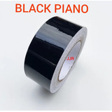 Adesivo Black Piano 2m X 16cm Brilhante Carro Soleira