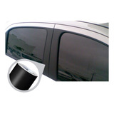 Adesivo Blackout Coluna Porta Preto Fosco Poroso Astra 2 Pts
