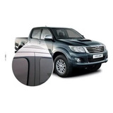 Adesivo Blackout Coluna Porta Preto Fosco Poroso Hilux 4x4