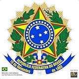 Adesivo Brasão Da República Do Brasil