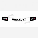Adesivo Capacete Viseira Refletivo Renault 28x3