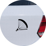 Adesivo Carro Moto Vidro Paraglide Parapente Paraglider
