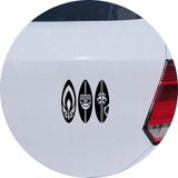 Adesivo Carro Moto Vidro Surf Pranchas Temáticas
