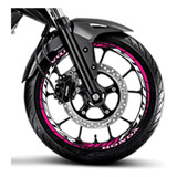 Adesivo Cb300f Twister 2023 De Roda Interno E Externo Pink