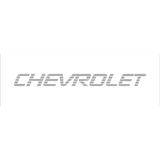 Adesivo Chevrolet Prata Tampa Traseira Kadett