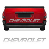 Adesivo Chevrolet Tampa Traseira Pickup Picape
