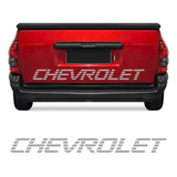Adesivo Chevrolet Tampa Traseira Pickup Picape