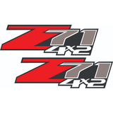 Adesivo Chevrolet Z71 4x2 S10 Silverado D20 S 110 Outros Par