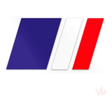 Adesivo Citroen Peugeot Renault Bandeira França Rebaixado