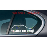 Adesivo Clube Do Carro Fiat Uno