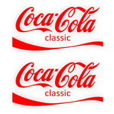 Adesivo Coca Cola 2 Unidades Ideal Para Barril De 5 L