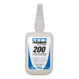 Adesivo Cola Tekbond 200 Gel Instantâneo 100g Uso Geral
