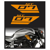 Adesivo Coletor De Ar Yamaha Mt 07 Especial