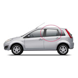 Adesivo Coluna Blackout Texturizado New Fiesta Hatch