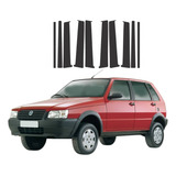 Adesivo Coluna Blackout Uno Mille Way 4 Portas 1984 A 2013