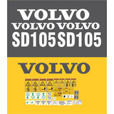 Adesivo Compatível Sd105 Rolo Compressor E Etiquetas Mk F521