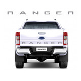 Adesivo Compatível Tampa Traseira Cinza Ranger 2016 F428