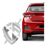 Adesivo Cristão Escudo Da Fé Cromado Para Carro Notebook