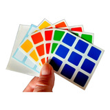 Adesivo Cubo Magico Stickers 3x3 P