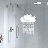 Adesivo De Banheiro Dançando Na Chuva