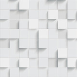 Adesivo De Parede Quarto Sala 3d Ladrilho Branco Cinza 12m
