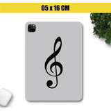 Adesivo De Tablet iPad Música Arte