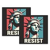 Adesivo De Vinil Resist- Adesivo De Vinil Estátua Da Liberdade Nova York - Adesivo De 12 Cm Para Laptop- Carro- Para-choque- Bagagem De Viagem