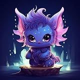 Adesivo Decalque De Parede Anime Monstros Fofinhos Crianças Criativo E Divertido 50x50cm