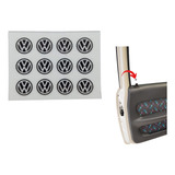 Adesivo Decalque Logo Volks P colagem Interna Vidros