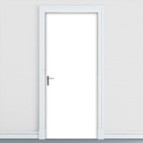 Adesivo Decorativo Branco Para Porta