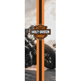 Adesivo Decorativo Geladeira Envelopamento Harley Davidson