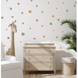 Adesivo Decorativo Parede Infantil 3 Kits Bolinha Irregular