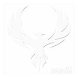 Adesivo Emblema Carro Moto Decoração Fenix Resinado 3d