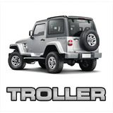 Adesivo Emblema Lateral Troller 2013 Á 2015 Resinado Cor Padrão