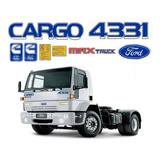 Adesivo Emblema Resinado Capo Ford Cargo