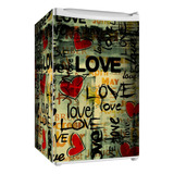 Adesivo Envelopamento Frigobar La140 Love Amor Md90 Cor Color