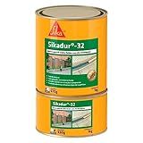 Adesivo Epóxi Premium Cola Tudo Ferro Concreto Sikadur 32 Lata 1kg A B 
