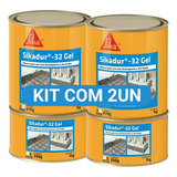 Adesivo Epóxi Sikadur 32 Gel Premium Alta Fluidez Kit C 2un