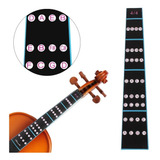 Adesivo Escala Natural Cromática Notas Violino 4 4 Importado