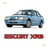 Adesivo Escort Xr3 Até 1990 Vermelho