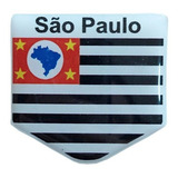 Adesivo Escudo Da Bandeira Do Estado De São Paulo