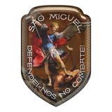 Adesivo Escudo Resinado São Miguel Arcanjo