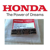 Adesivo Etiqueta Original Honda Identificacao Raridade