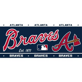 Adesivo Externo Atlanta Braves 20cm X 10cm