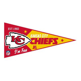 Adesivo Externo Kansas City Chiefs 20cm X 10cm