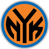 Adesivo Externo New York Knicks 10cm X 10cm Redondo
