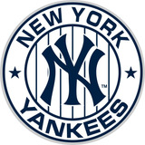 Adesivo Externo New York Yankees 10cm X 10cm