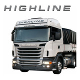 Adesivo Faixa Highline Scania Quebra sol