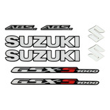Adesivo Faixa Sobreposicao 3d Tanque Moto Suzuki Gsx s1000